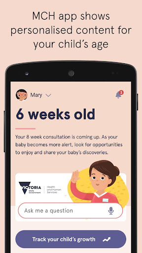 Android application MCH App (Maternal and Child He screenshort