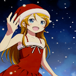 Cover Image of Download Anime girl Christmas Wallpaper 1 APK
