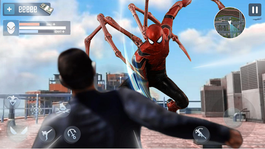 Mutant Spider Hero: Miami Rope hero Game