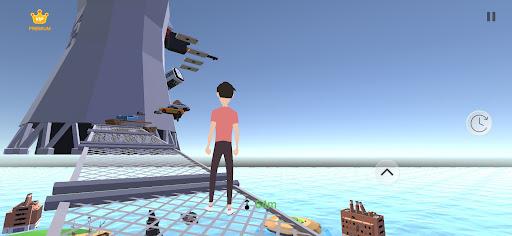 Run Up! 3D Parkour Challenge Screen 2