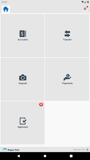 Magyar Bank Business Banking Screen 3