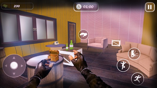#2. Thief Simulator: Home Robbery (Android) By: Francolins Studio Ltd