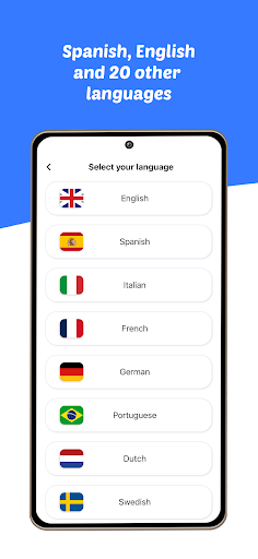 LangAI: AI Language Learning Screen 2