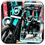 Cover Image of Télécharger Black Bike Theme  APK
