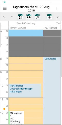 NVS Calender 4 App Screen 2