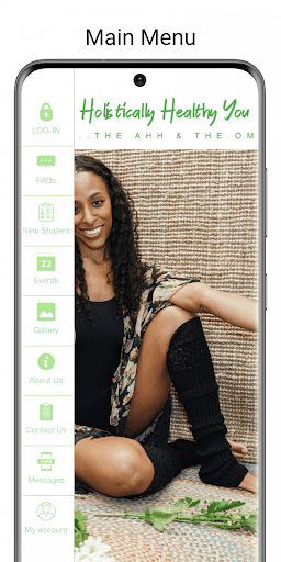 Android application Holistically Healthy You screenshort