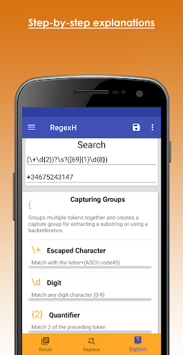 RegexH Screen 3