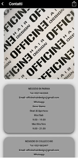 Officine Hair Design Screen 2