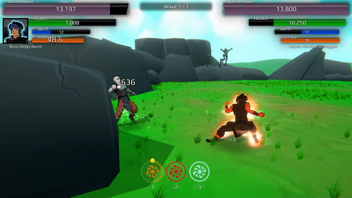 Download Burst To Power - Anime fighting action RPG screenshots 1