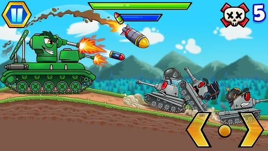 Tank Games: Combat wars 5 APK + Mod (Unlimited money) إلى عن على ذكري المظهر