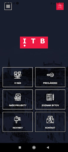 Android application ITB Development screenshort