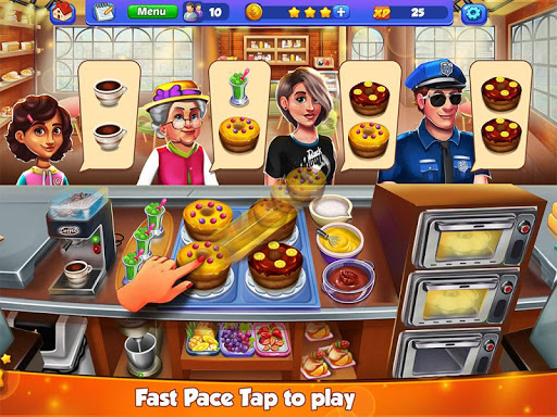 Télécharger Chef Craze : Restaurant Cooking Game APK MOD (Astuce) screenshots 5
