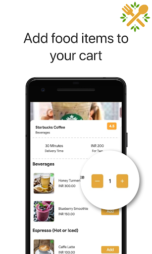 Android application Apporio Food Delivery screenshort