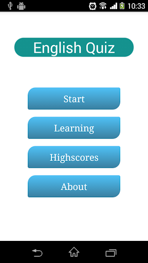 Android application English Test Offline screenshort