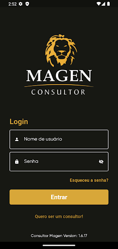 Android application Consultor Magen Benefícios screenshort