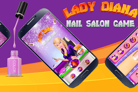 Lady Diana Nail Salon Game