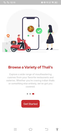 Order Thali Screen 3