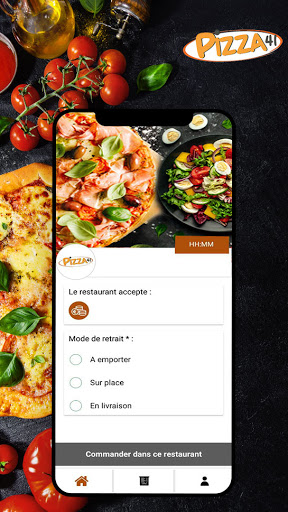 Android application PIZZA 41 screenshort