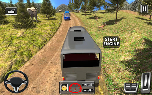 Android application Coach Bus Simulator Games 2021 screenshort