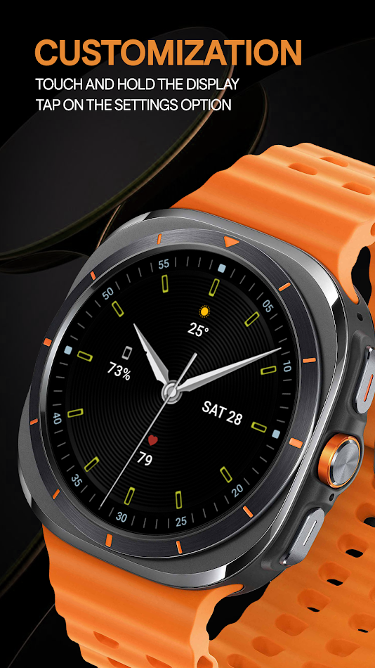 #8. Elegant IV Watch Face (Android) โดย: Iv Watchface