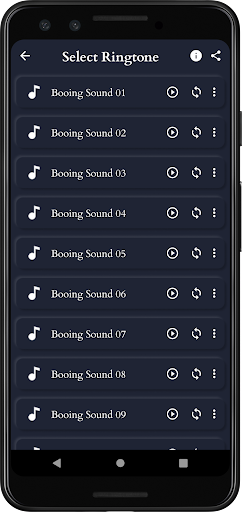 Booing Sounds Screen 3