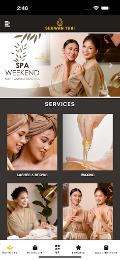 Android application Shuwan Thai screenshort