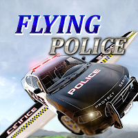 Flying Car City Police Chase Sim 3D