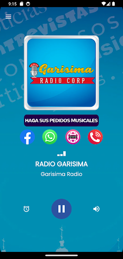 RADIO GARISIMA Screen 2