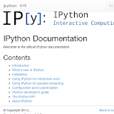 python ipython doc icon