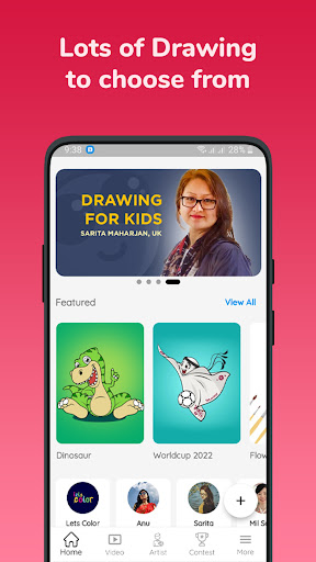 Coloring App | Beta Screen 2
