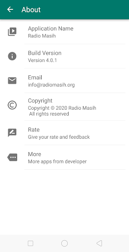 Radio Masih Screen 2