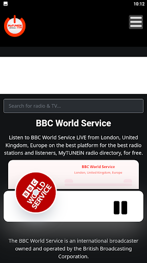 MyTUNEiN - Internet Radio & TV Screen 2