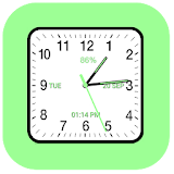 Analog Clock Square icon