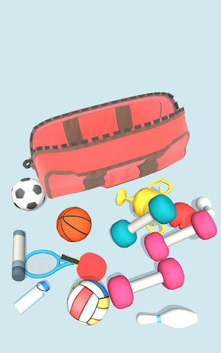 Android application Fit The Backpack screenshort
