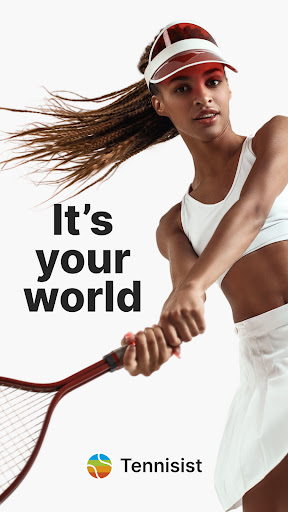 Screenshot of Tennisist: tennis players app