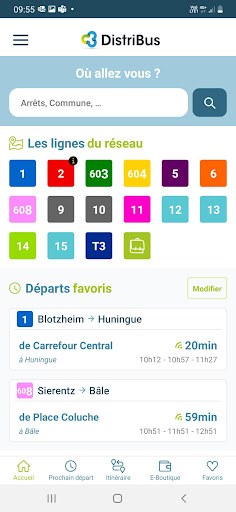 Android application Distribus screenshort