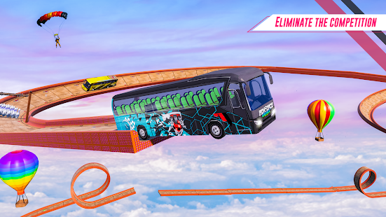 Mega Ramp Stunt Bus Games 3d
