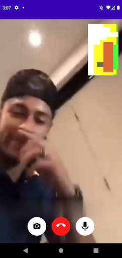 Android application Neymar Fake Chat & Video Call screenshort