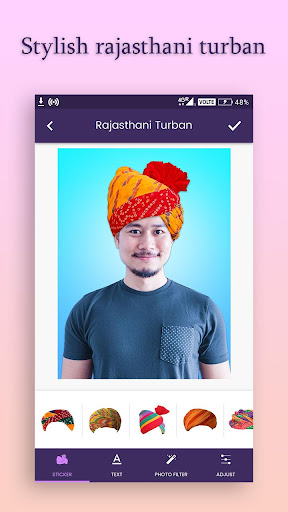 Stylish Rajasthani Turban Photo Editor