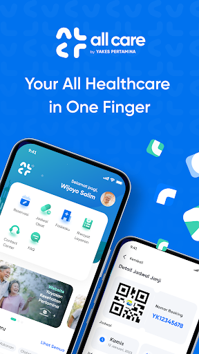 Android application AllCare by Yakes Pertamina screenshort