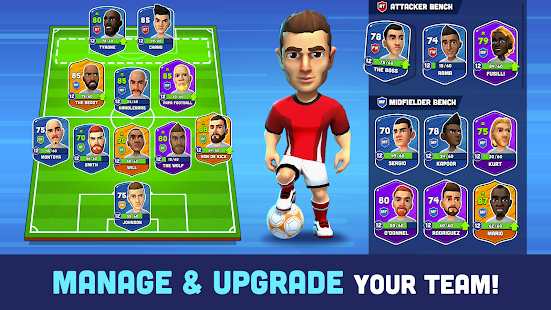Mini Football - Mobile Soccer Screenshot