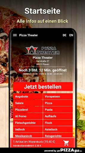 Pizza Theater Plauen Screen 2