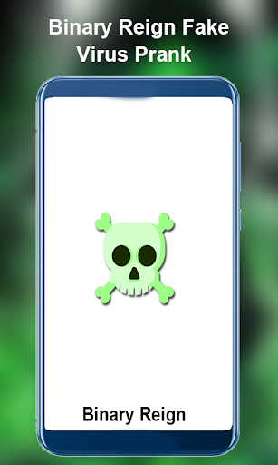 Android application Binary Reign Fake Virus Prank screenshort