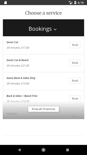 Magna Cuts Barbershop Screen 2