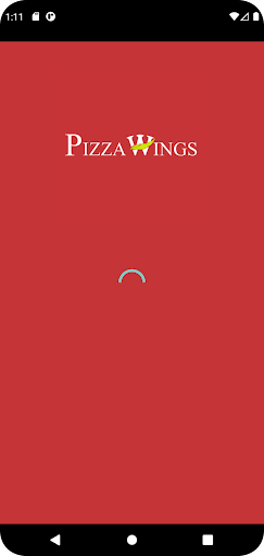 Android application Pizza Wings Delivery screenshort