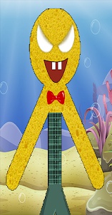 stickman sponge rope hero