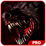 Bloody Metal Scary Wolf Keyboard Theme icon
