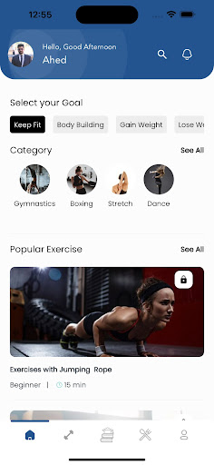 Techno Gym Screen 3