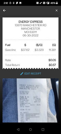 MO Gas Tax Back Screen 3