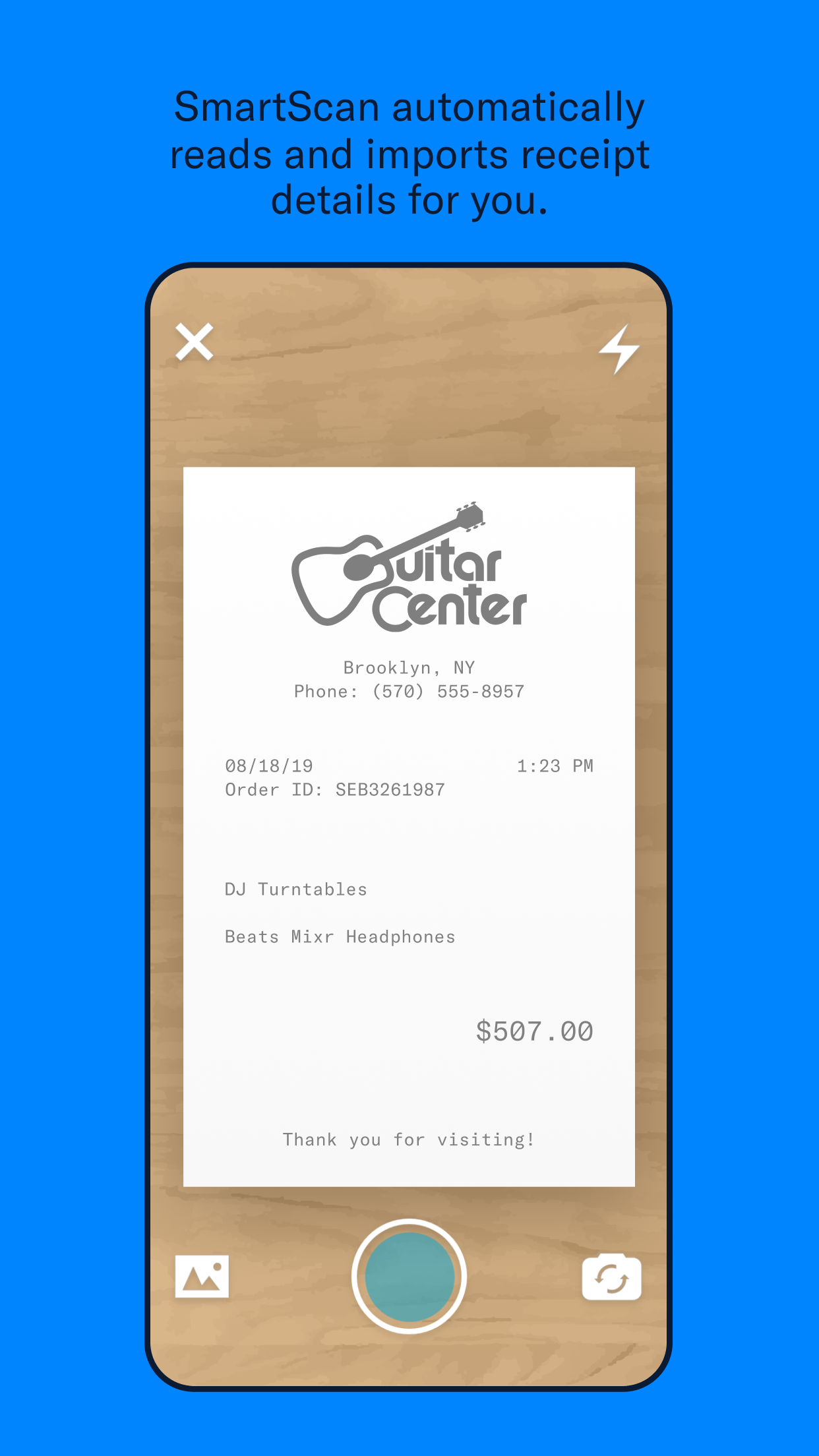 Android application Expensify - Expense Reports screenshort